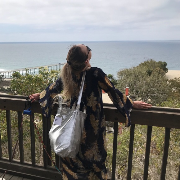 🍂SUMMER COVER UPS SILKY DRESS🍂 - Picture 3 of 3